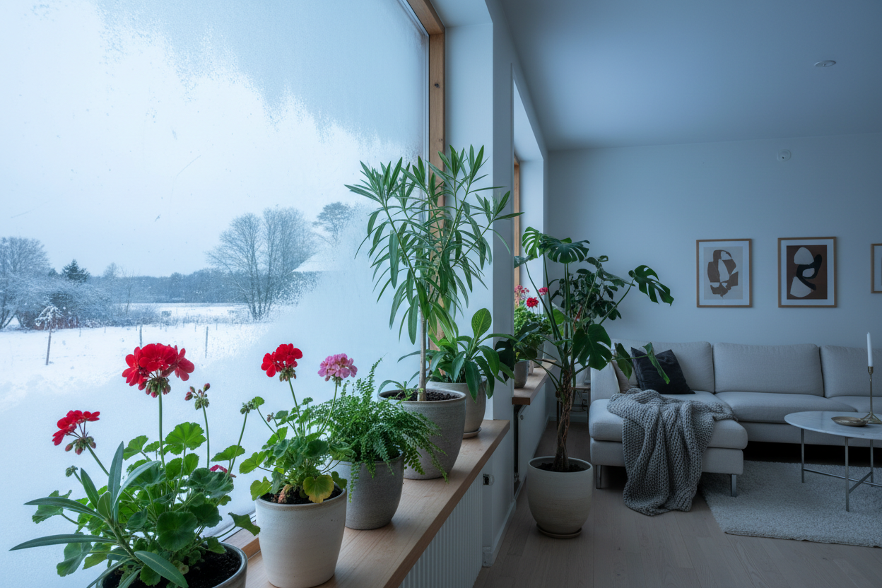 Pflanzen im Winter: So überwintern deine Balkon- und Zimmerpflanzen richtig