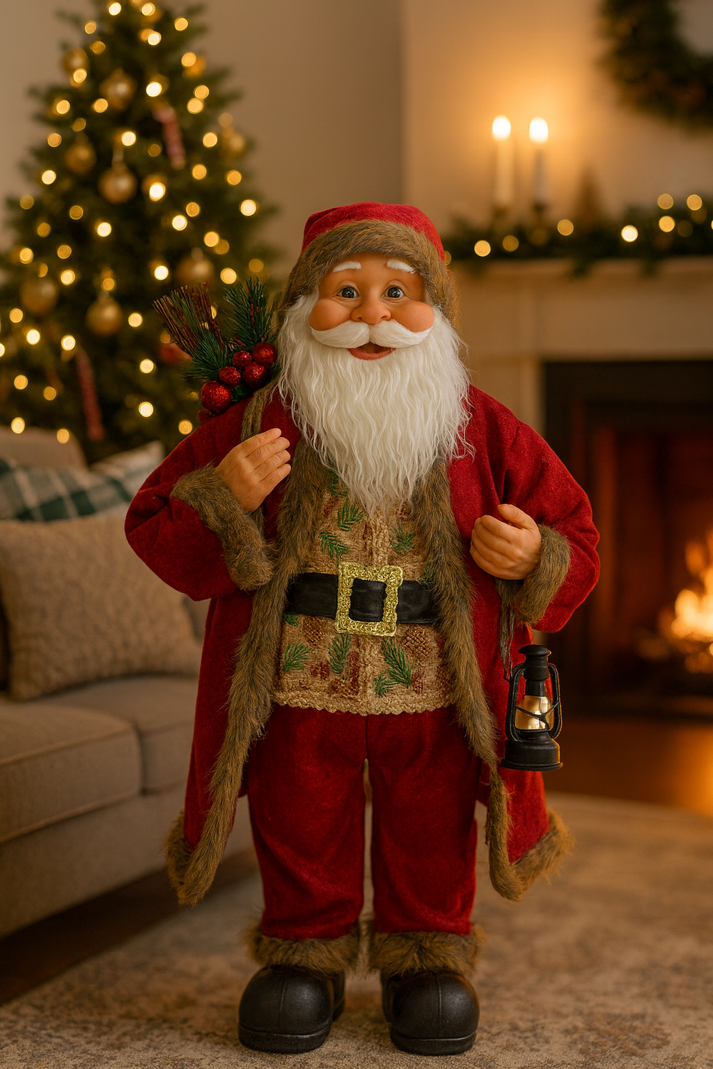 Deko-Weihnachtsmann (groß)