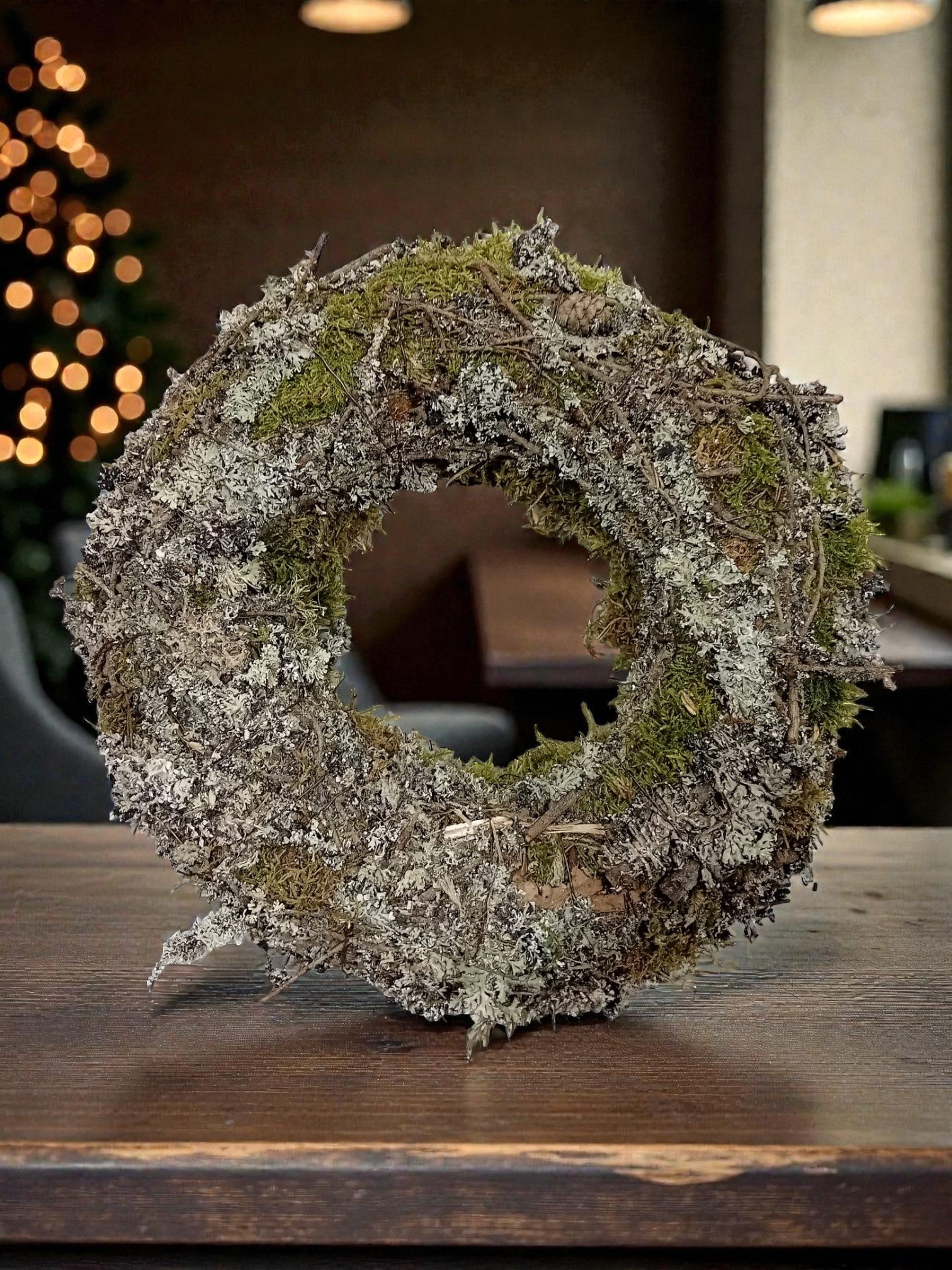 Moos-Lichen-Kranz – 30 cm