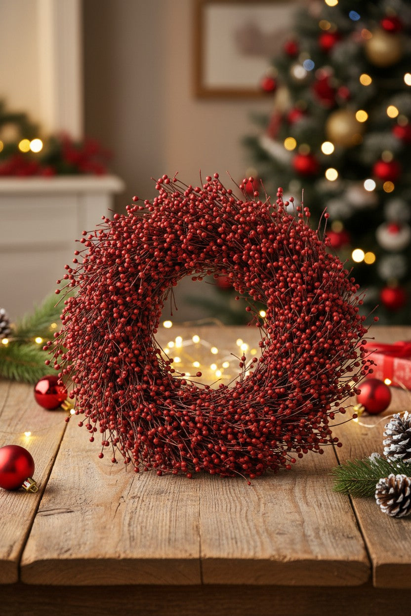 Beerenkranz in Rot – 40 cm