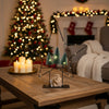 LED-Stern mit Mini-Tannen – Winterlandschaft