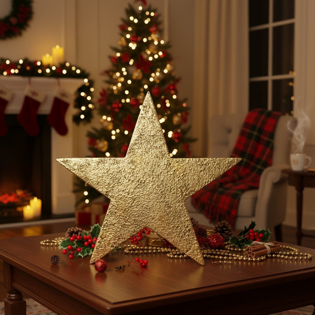 Goldener Deko-Stern
