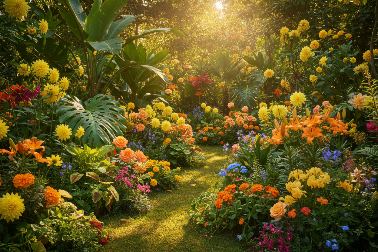 Sommer Hintergrundbild mit Charme
